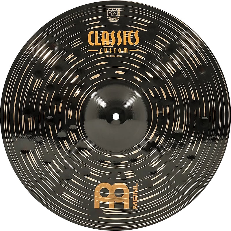 Meinl Cymbals 18 inch Classics Custom Dark Crash Cymbal image 1