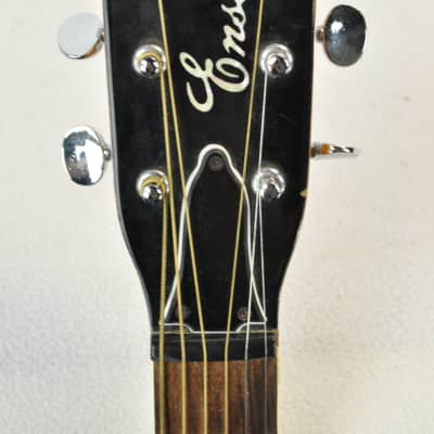 Ensenada Japan MIJ Japanese Norma, National, 000-28 OM28 Style Acoustic Guitar w/ Chipboard case image 14