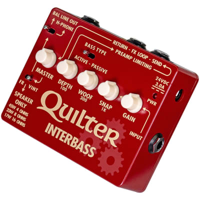 Quilter INTERBASS Power Amp and Direct Box (45 Watts) image 3