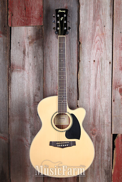 Ibanez PC15ECE NT Performance Grand Concert Cutaway Acoustic Electric Guitar