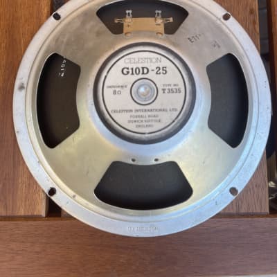 Celestion Speaker G10D-25 Marshall Lead 12 Baffle Plate Rocker Panel Grill Cloth Parts image 1