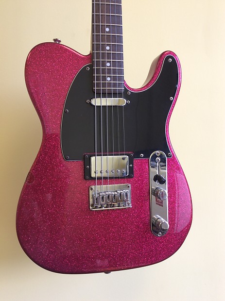 Pink sparkle telecaster hotsell