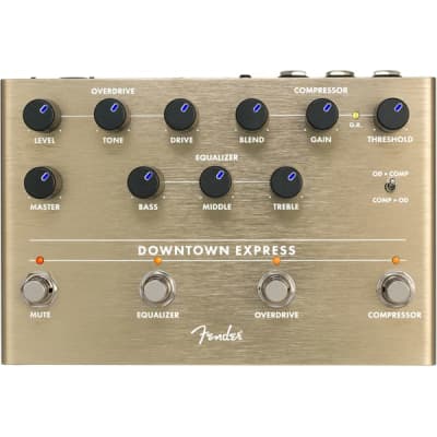 Fender Downtown Express BASS Guitar Multi Effects Stomp Box Pedal image 1