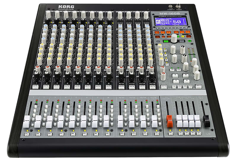 Korg MW1608 SoundLink 16-Channel 8-Bus Mixer image 1