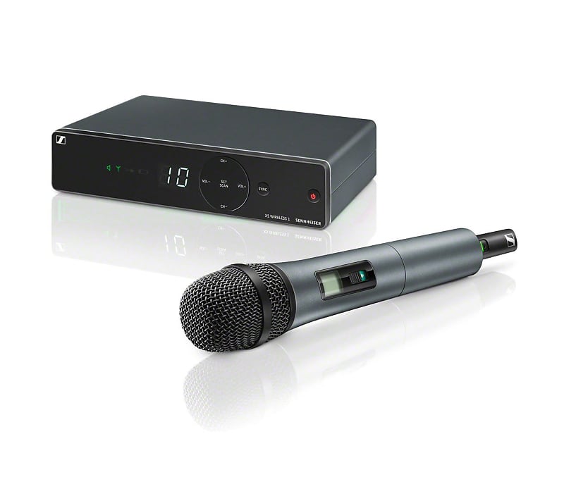 Sennheiser XSW1-835-A Wireless Handheld Microphone System, e835, A Frequency 548-572MHz image 1