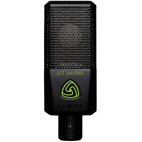 Lewitt LCT 240 PRO Large Diaphragm Cardioid Condenser Microphone - Black image 1