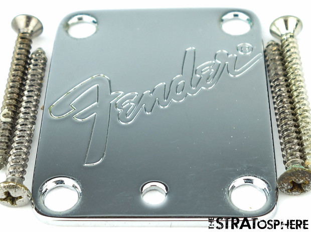 Fender stratocaster best sale neck plate