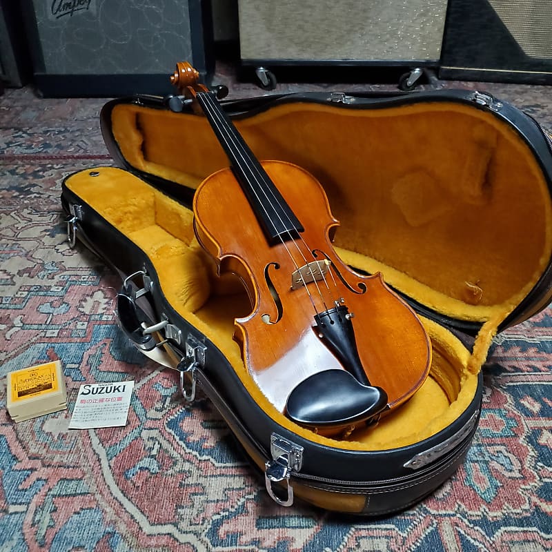 Suzuki No 550 Violin 4/4 Size, w/Case | Reverb