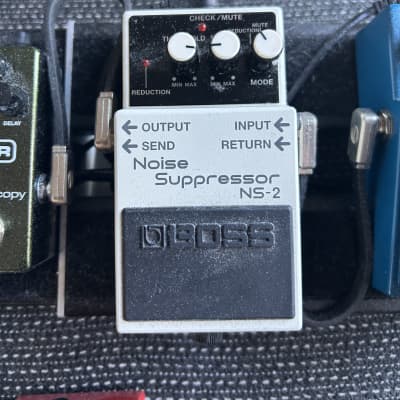 Boss NS-2 Noise Suppressor (Silver Label) 1989 - Present - White image 2