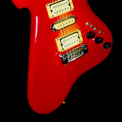 LADO Condor 1 1981 Crimson Red Burst. Very Rare. Only 100 made. Handmade. High Quality. Superb Play image 5
