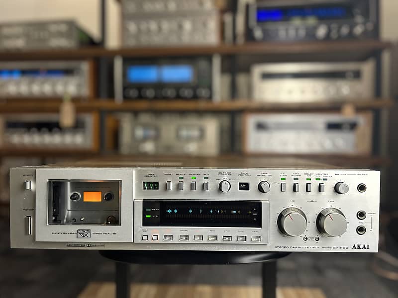 Akai GX-F90 1981 Vintage Cassette Deck | Reverb