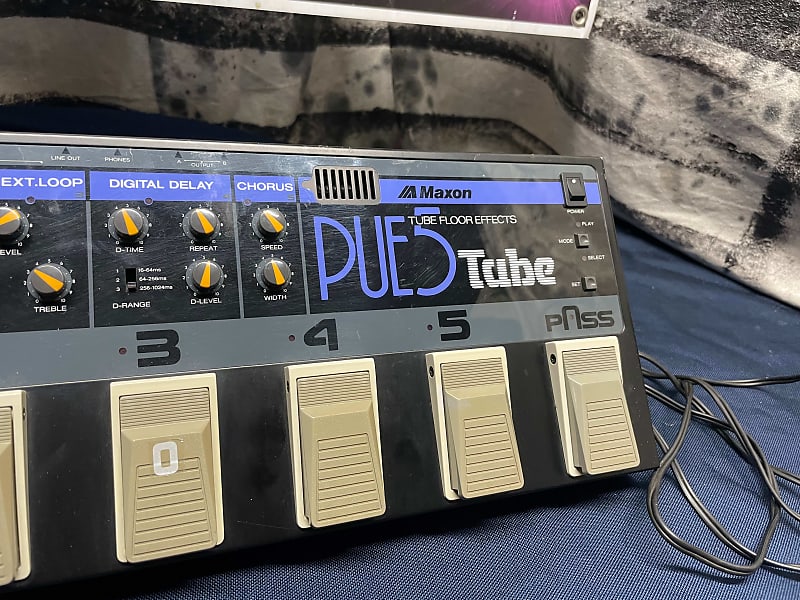 Maxon PUE5 Tube pue5tube Floor Guitar Multi-Effects Pedal