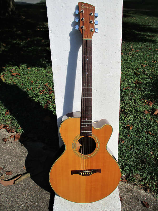 Charvel  625 Nat. Cutaway Guitar,  2000's, Made In Korea,  Natural Finish, Plays & Sounds Good image 1