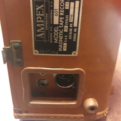 Ampex 600 1950's Reel to Reel Tape Recorder