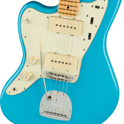 Fender American Professional II Jazzmaster Left-Handed. Maple Fingerboard, Miami Blue image 1
