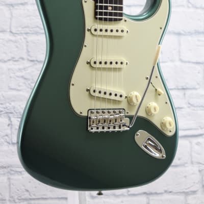 Fender Custom Shop 1960' Stratocaster- Light Closet Classic - Aged Sherwood Green Metallic for sale