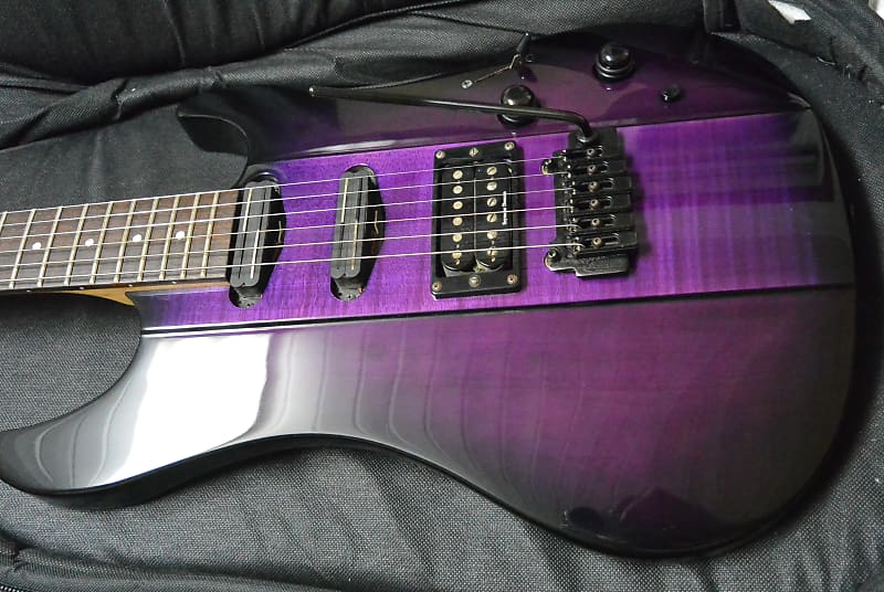 Yamaha RGX-TT Drop 6 Ty Tabor See Thru Purple Sunburst