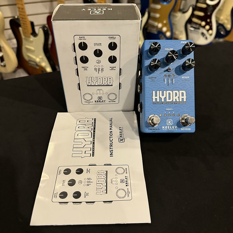 Keeley Hydra Stereo Reverb & Tremolo