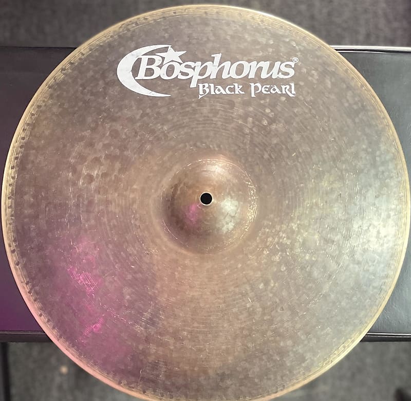Bosphorus Black Pearl Crash Cymbal 18 inch Reverb