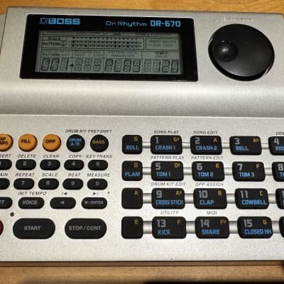 Boss DR-670 Dr. Rhythm 2000s - Silver
