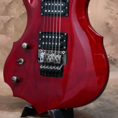 【10706】 Grass Roots G-FR-62GT forest red ESP Grassroots G-FR (Forest) 62GT LH 2012 See-Thru Red