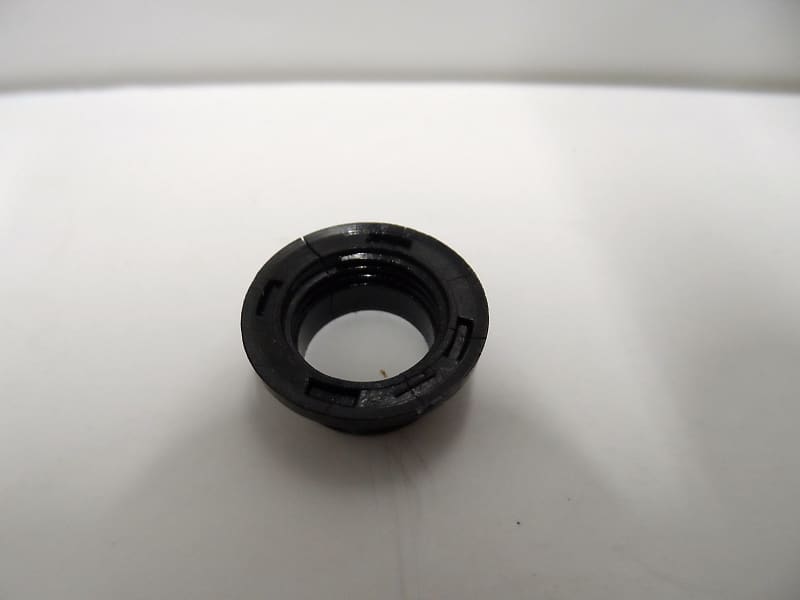 Cliff Hex Nut for Mounting 1/4 Jacks, Black