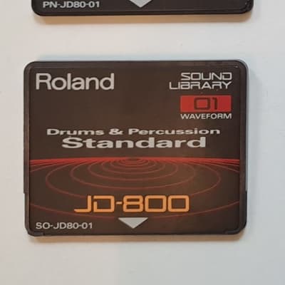 Roland SL-JD80-01 " Drums & Percussion - STANDARD " ROM Set for JD-800 / JD-990
