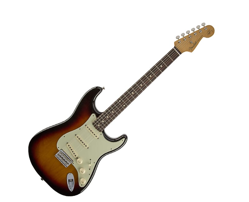 Used Fender Robert Cray Signature Stratocaster - 3-Color Sunburst w/ Rosewood FB image 1