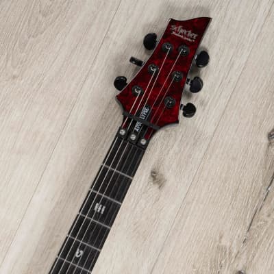 Mint Schecter C-1 FR S Apocalypse Electric Guitar Floyd Rose Sustainiac Red Reign image 8