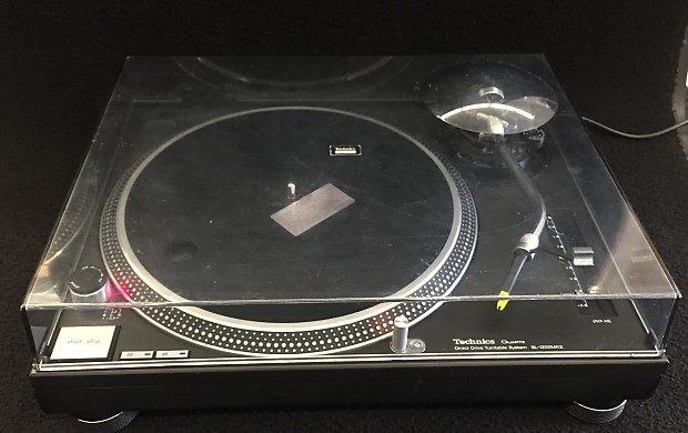 Technics SL-1200MK2 2008 Black w/ Ortofon Concorde Night Club