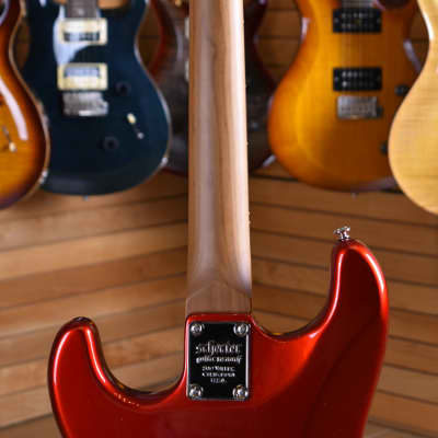 Schecter Traditional Route 66 Amarillo SSS Metal Red image 22