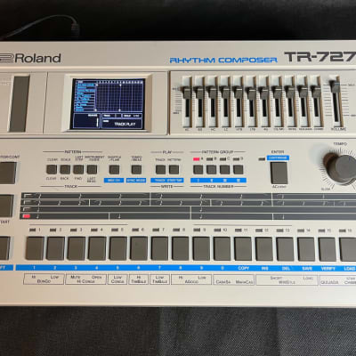 Roland TR-727 w/Addictive Instruments colored display