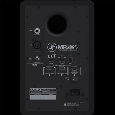 Mackie MR524 5-Inch Powered Studio Reference Monitor (Single) image 2
