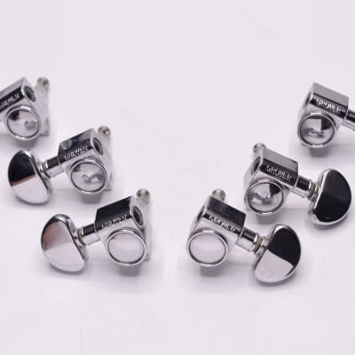 Standard GROVER Rotomatic 3x3 Tuners Chrome USA Tuning Pegs Gibson Les Paul/SG/ES ~MINTY~ image 1