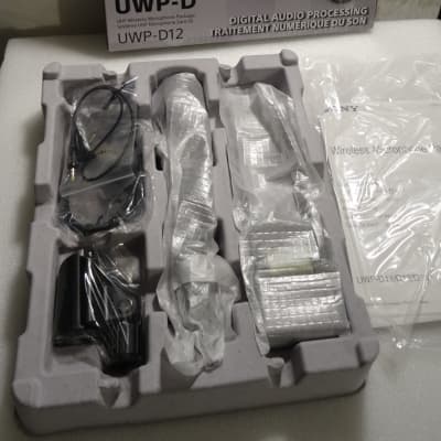Sony UWP-D12 Wireless Handheld Audio Mic, W/ Camera Shoe Rx Mount For ENG etc., Battery Power, Guaranteed image 1