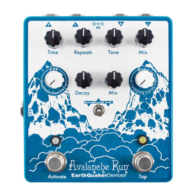 EarthQuaker Devices Avalanche Run V2 Delay and Reverb Pedal for sale