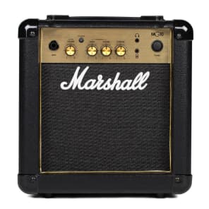 Marshall MG Gold MG10G 2-Channel 10-Watt 1x6.5" Solid State Guitar Combo