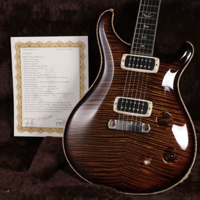 PRS Private Stock 2013 Collection Series #136 Mccarty 408 Stain Tiger Eye Smoked Burst High Gloss Ni image 10
