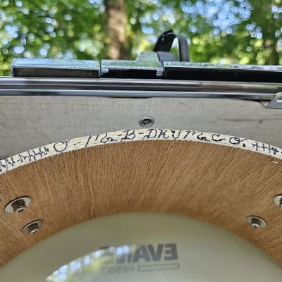 OneManBandDrumCo. The Cubbie 13inch OMBDrumCo. Vintage Suitcase Drum Kick Drum Bass Drum Ludwig Accent Drum image 11