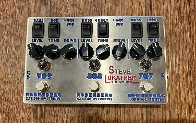 Rodenberg overdrive steve lukather完動品　美品 STOMP BOX STEALS: OVERDRIVE- RODENBERG SL OD  Steve