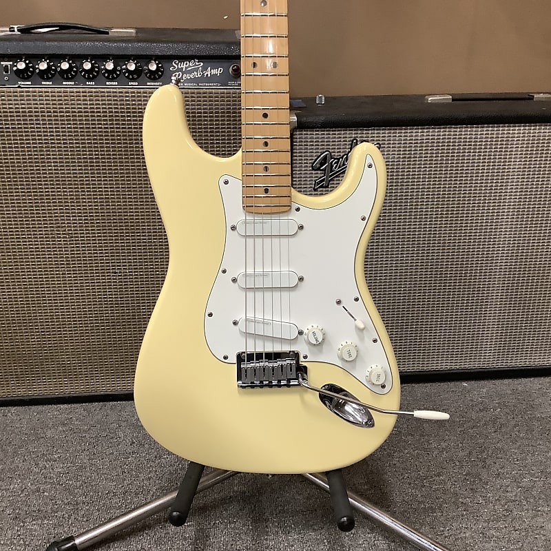 1996 Fender Stratocaster 50th Anniversary Cream White | Reverb