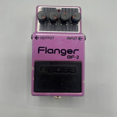 Boss BF-2 Flanger 1980-1984 (Black Label) Made In Japan | Reverb