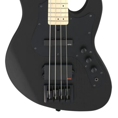 FGN Bassgitarre, J-Standard Mighty Jazz Dark Evolution, Open Pore Blac for sale