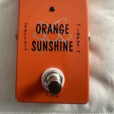 Vintage Technology Orange Sunshine Fuzz Pedal 2000s | Reverb