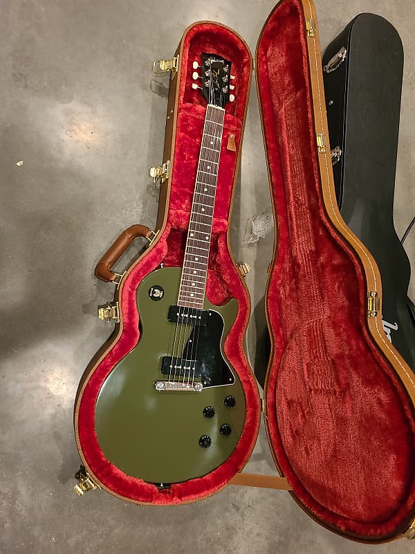 Les paul deals special olive drab