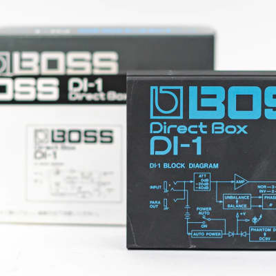 Roland / Boss DI-1 - Active Direct Box with Box and Manual