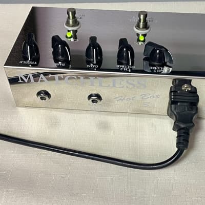 Matchless HotBox III Guitar 2 Channel Tube Preamp - Chrome image 2
