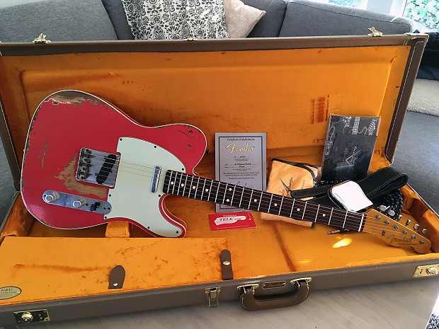 Telecaster fiesta hot sale red relic