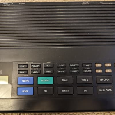 Yamaha RX21 Digital Rhythm Programmer 1985 - Black