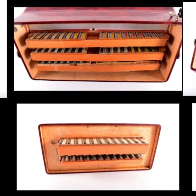 Rare Top Quality German Made LMM Piano Accordion Weltmeister Stella - 80 bass + Hard Case & Shoulder Straps - from the golden era image 10